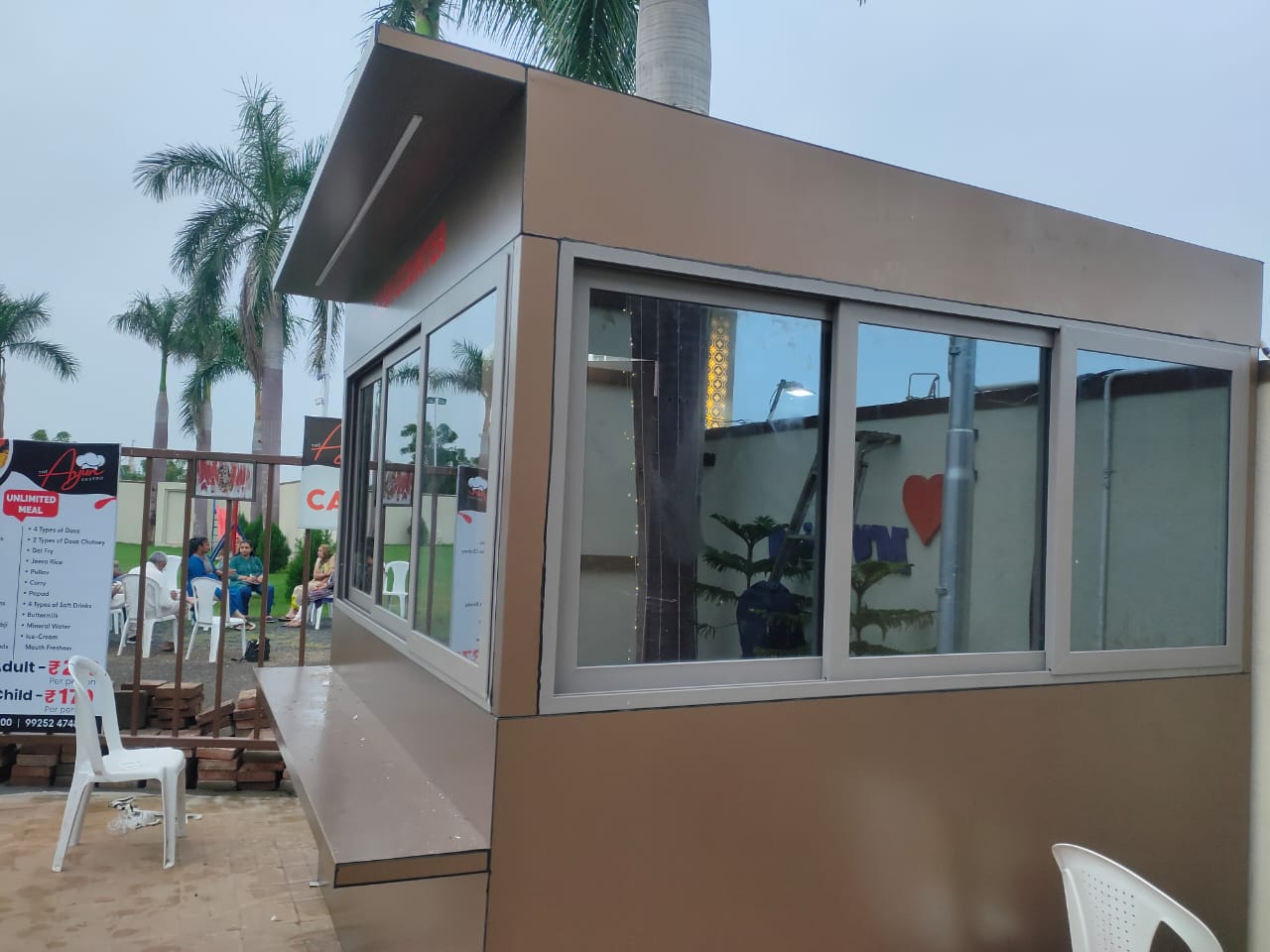 Raj Aluminium - Elevation - Aluminium Glazing Composite Panel