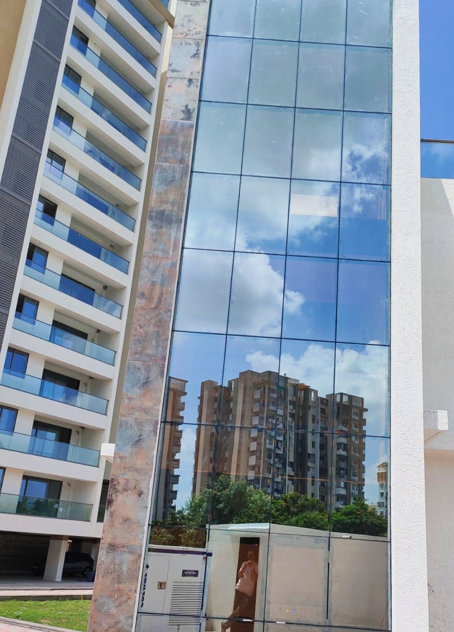 Raj Aluminium - Elevation - Glazed Elevation