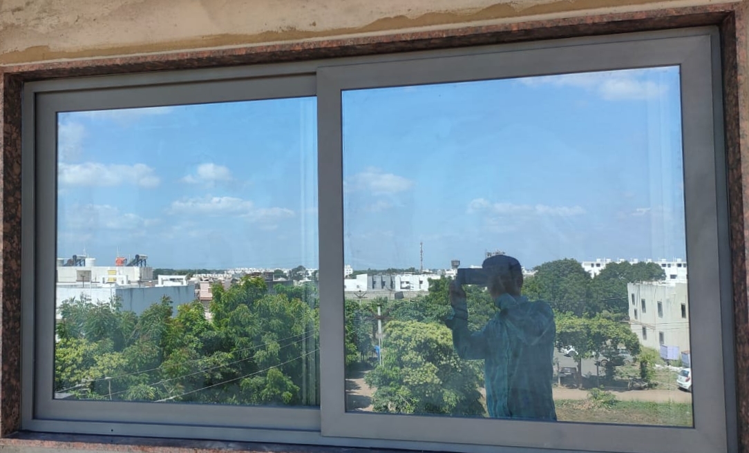 Raj Aluminium - Aluminium Sliding Window - Mini Domal Window